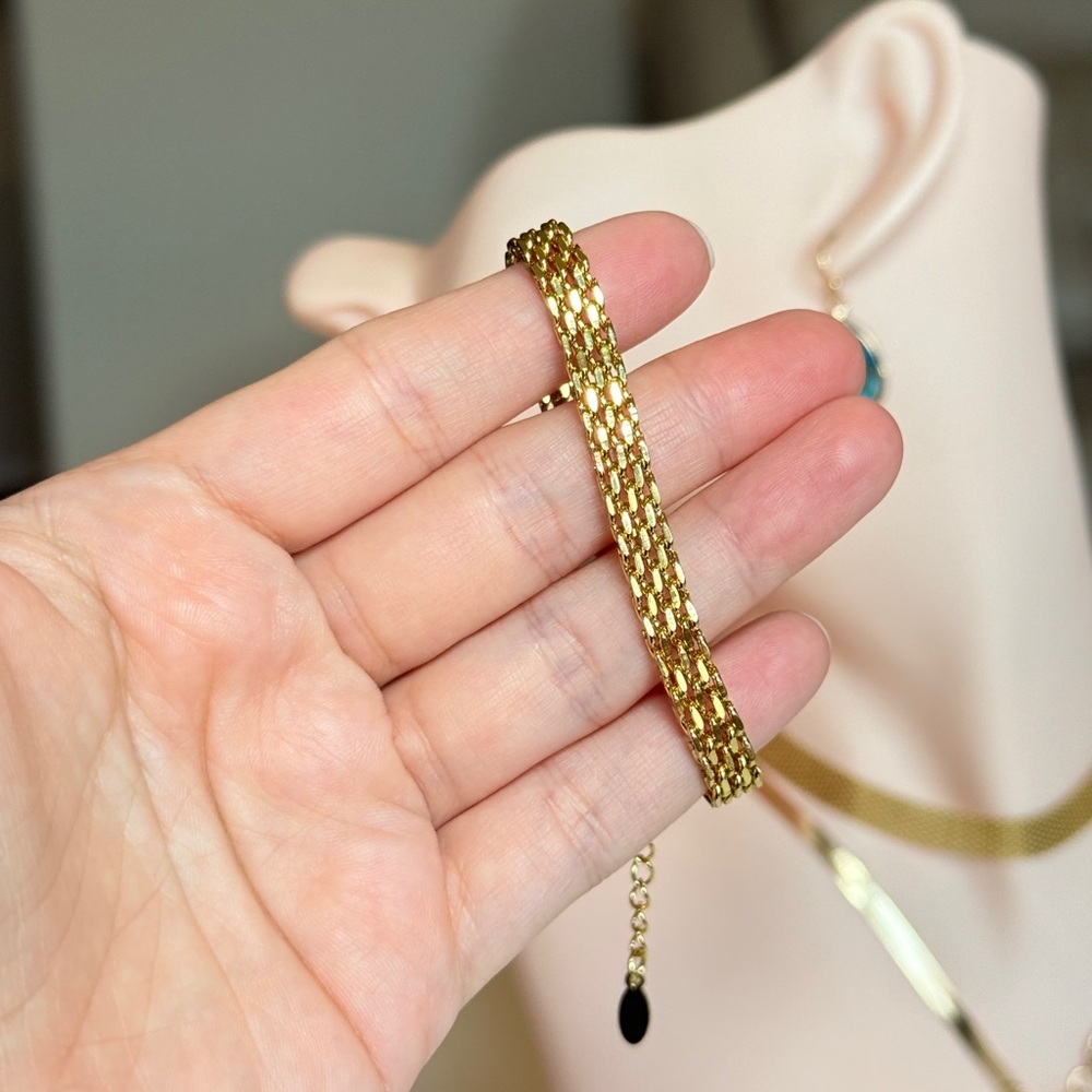 Gold-Tone Multi-Link Bracelet